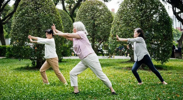 Tai Chi image from Senior Services of America